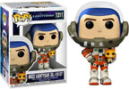 Funko lightyear verzamelfiguur disney pop buzz lightyear with sox (xl-15 suit) 9 cm