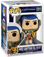 Funko lightyear verzamelfiguur disney pop buzz lightyear with sox (xl-15 suit) 9 cm