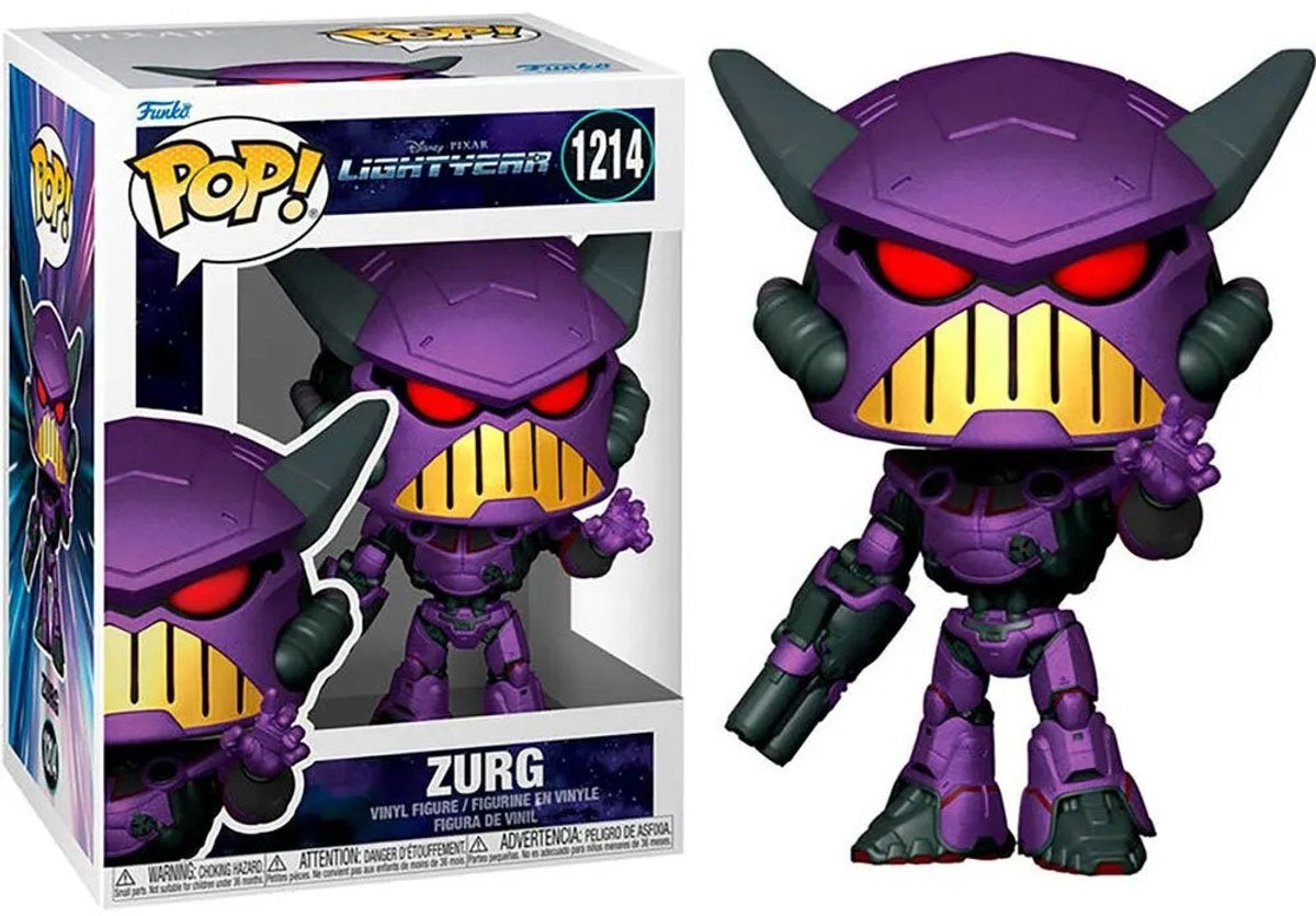 Funko lightyear verzamelfiguur disney pop zurg 9 cm