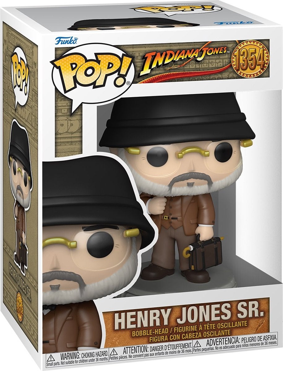 Pop movies: indiana jones – henry jones sr – funko pop #1354