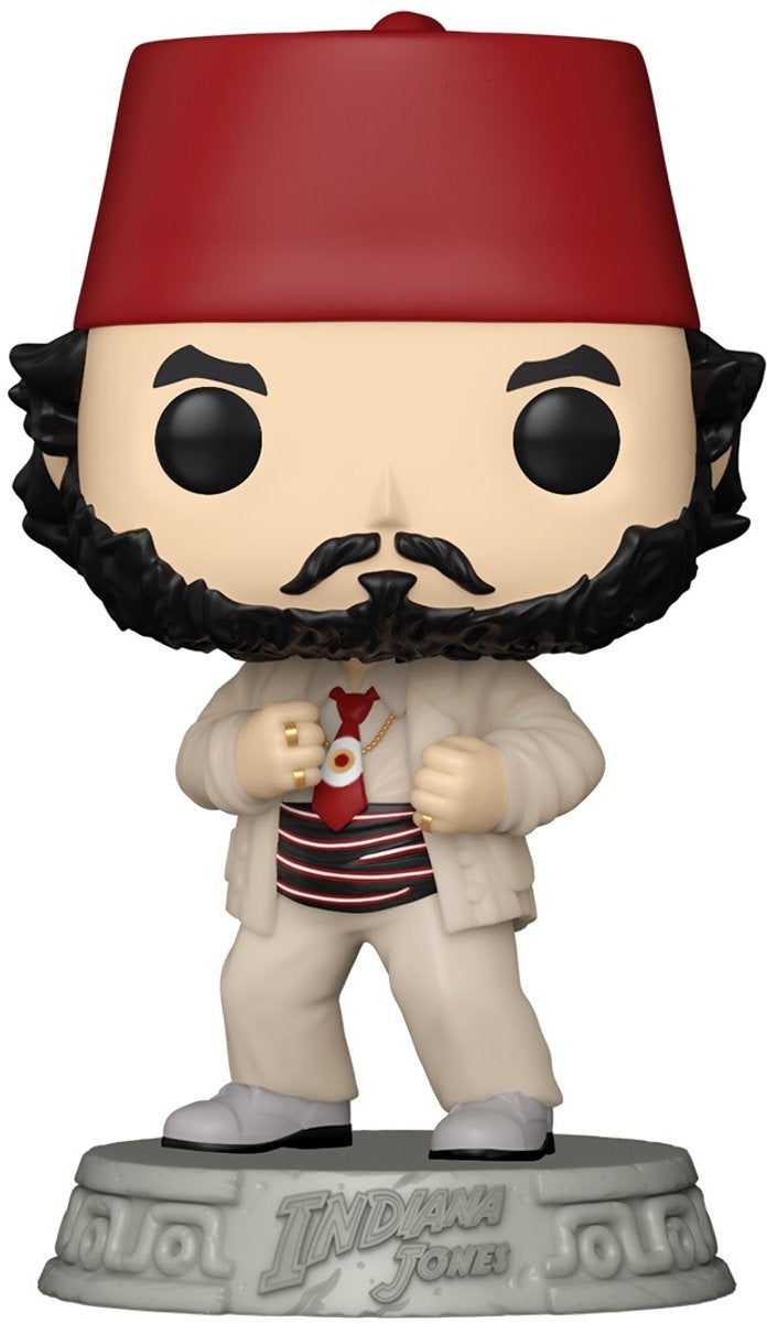 Pop movies: indiana jones – sallah – funko pop #1352