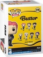 Funko pop rocks: bts butter – rm funko pop #279 – 9,5 cm – collectors box