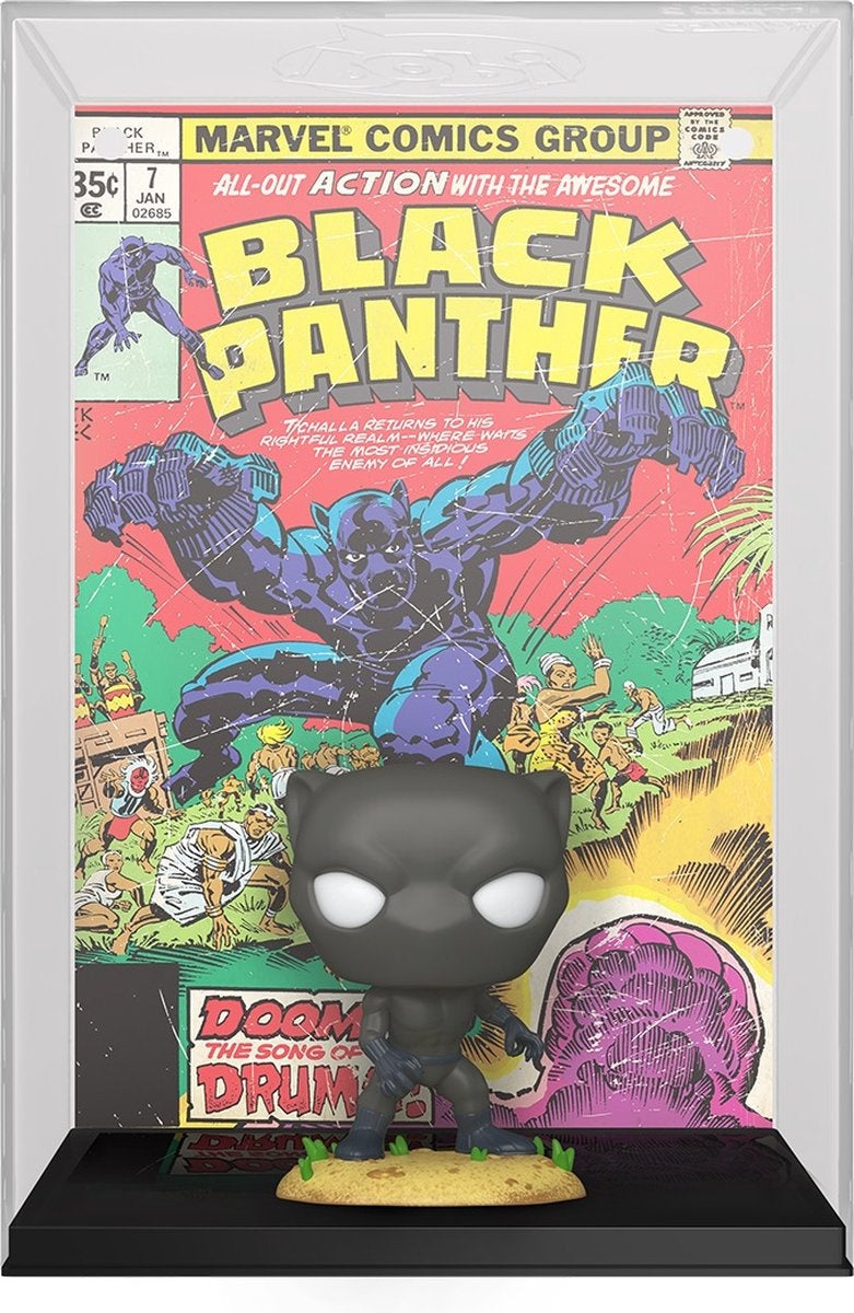 Funko pop comic cover: marvel – black panther