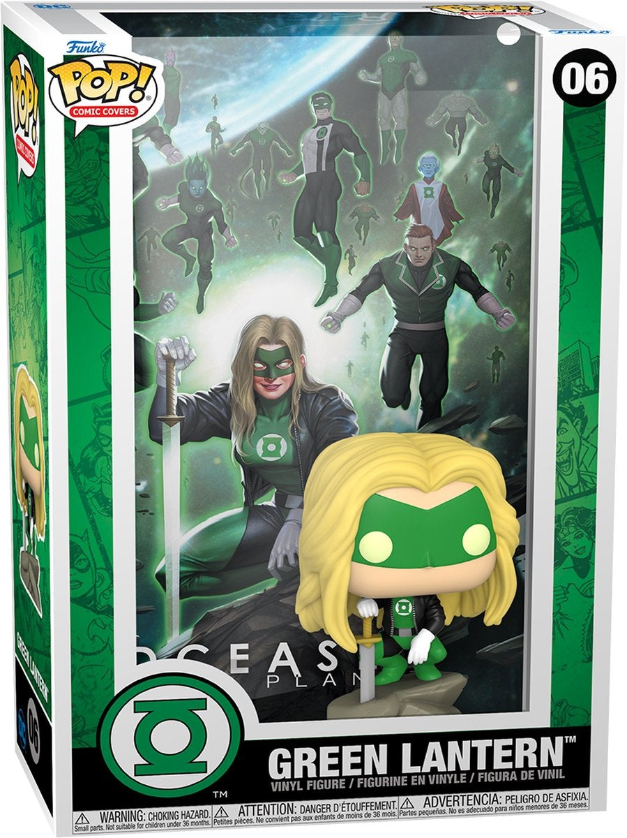 Funko green lantern verzamelfiguur DC Comics pop comic cover dceased green lantern 9 cm