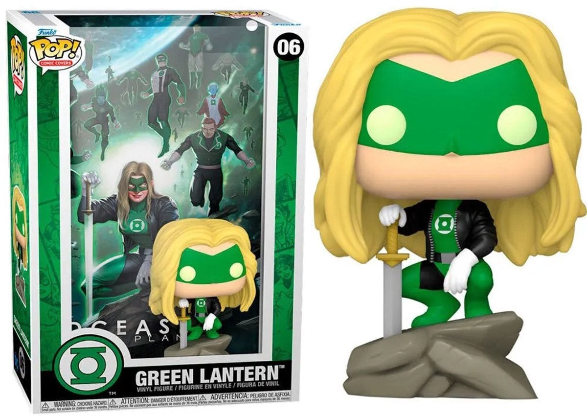 Funko green lantern verzamelfiguur DC Comics pop comic cover dceased green lantern 9 cm