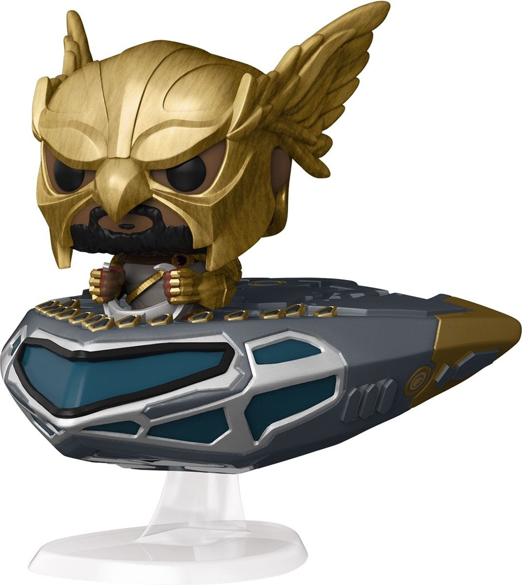 Funko black adam verzamelfiguur DC Comics pop rides super deluxe hawkman in cruiser 15 cm
