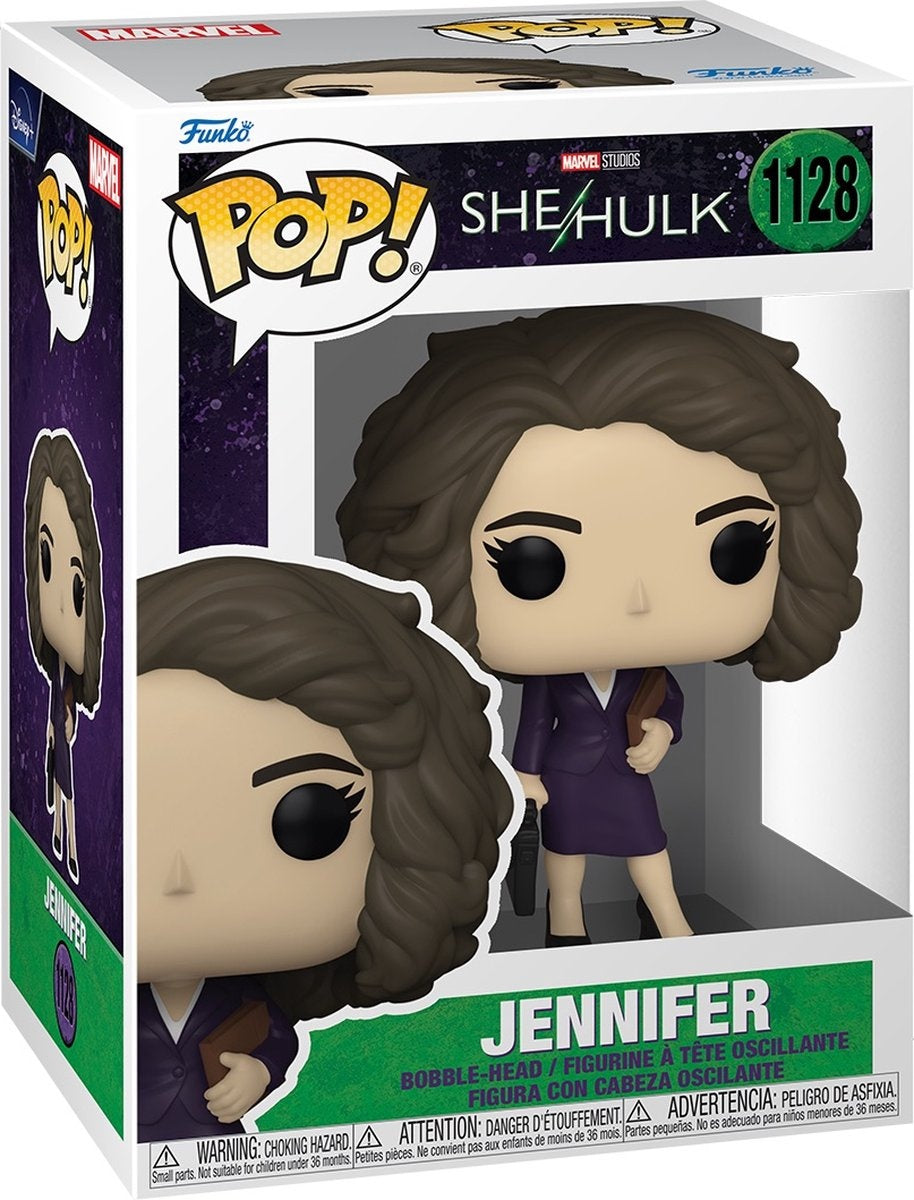 Funko shehulk verzamelfiguur marvel pop jennifer 9 cm