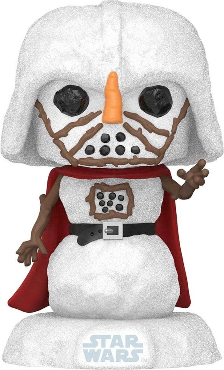 Funko star wars – holiday 2022 pop heroes darth vader 9 cm verzamelfiguur