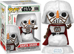Funko star wars – holiday 2022 pop heroes darth vader 9 cm verzamelfiguur