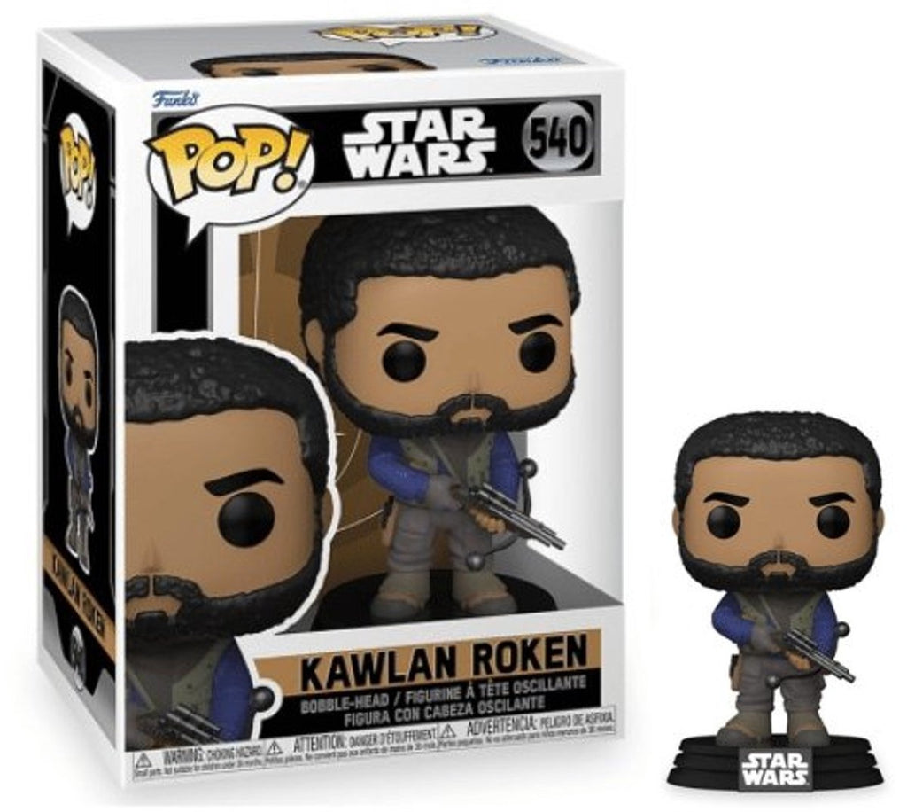 Funko star wars verzamelfiguur pop obi-wan kenobi kawlan roken 9 cm