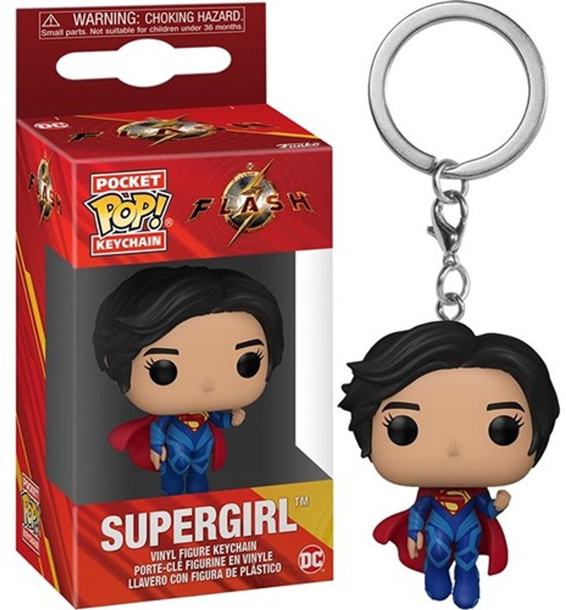 Funko pocket pop keychain: the flash – pop 6 – confidential