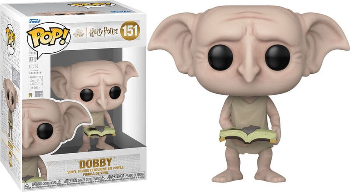 Funko Harry Potter – pop movies vinyl chamber of secrets anniversary dobby 9 cm verzamelfiguur