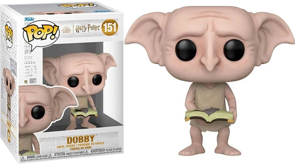 Funko Harry Potter – pop movies vinyl chamber of secrets anniversary dobby 9 cm verzamelfiguur