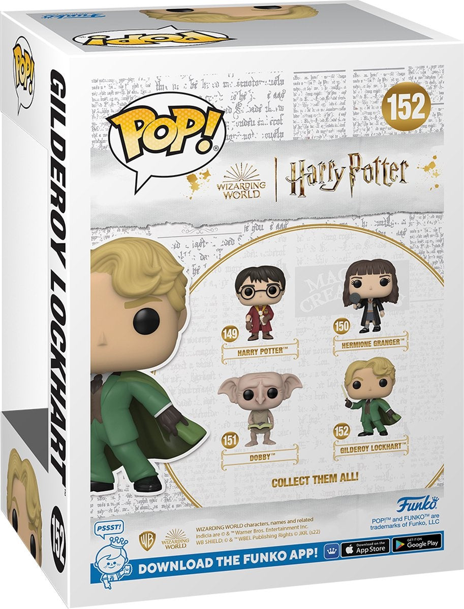 Funko Harry Potter – chamber of secrets anniversary pop movies gilderoy lockheart 9 cm verzamelfiguur