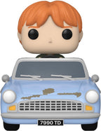 Funko Harry Potter verzamelfiguur pop rides vinyl – chamber of secrets anniversary – ron with car 15 cm