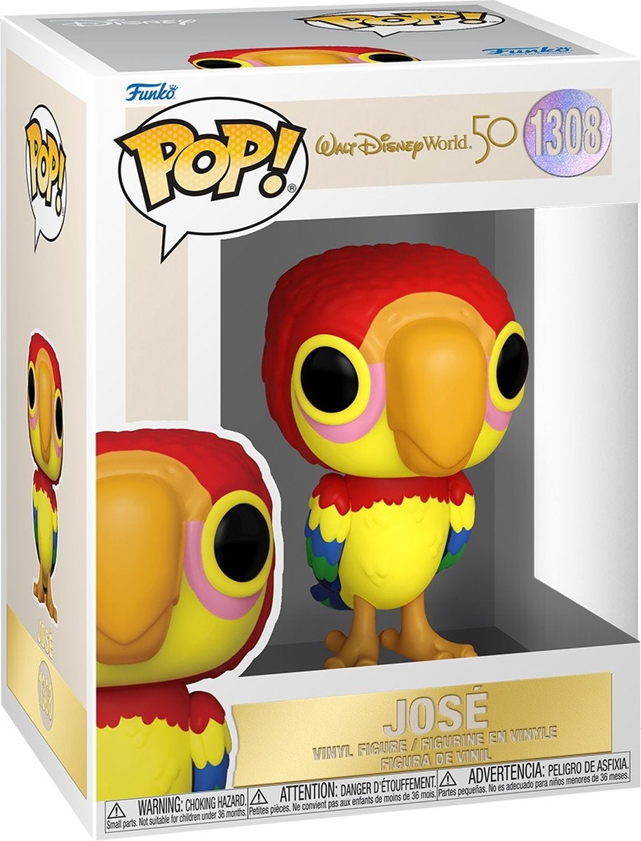 Funko verzamelfiguur walt disney world 50th anniversary pop josé 9 cm
