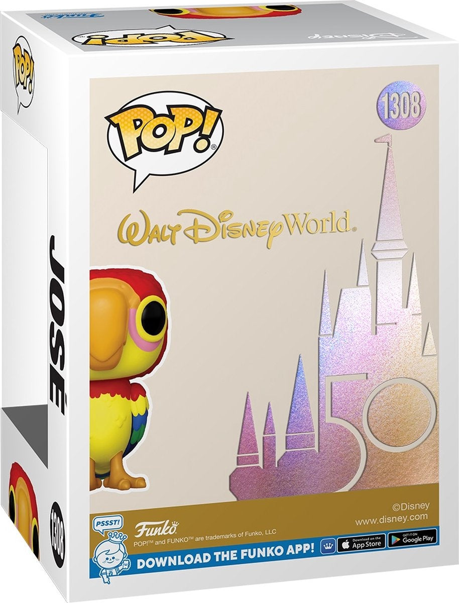 Funko verzamelfiguur walt disney world 50th anniversary pop josé 9 cm