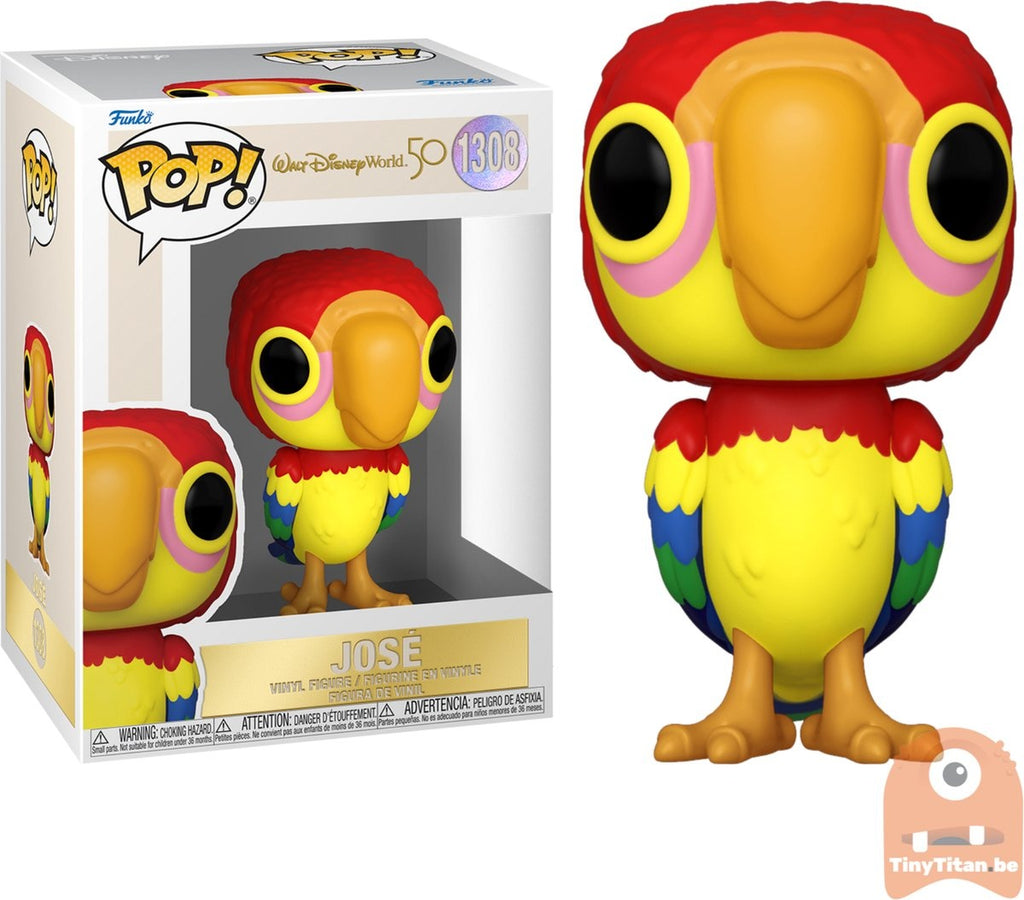 Funko verzamelfiguur walt disney world 50th anniversary pop josé 9 cm