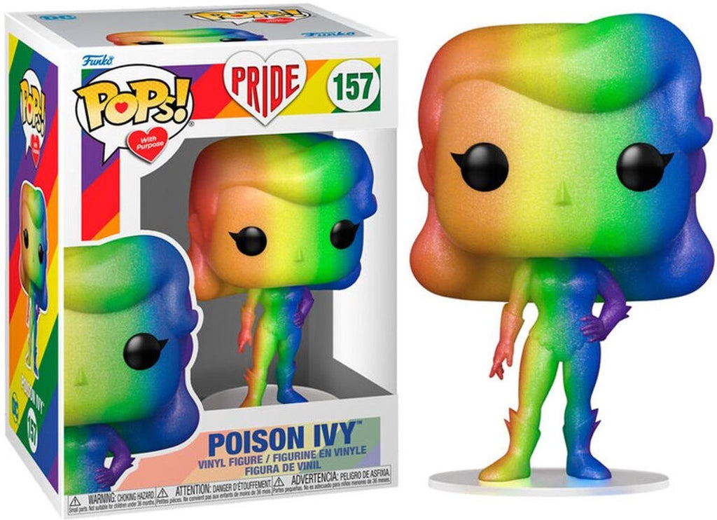 Funko Batman verzamelfiguur DC Comics pop heroes pride 2022 poison ivy 9 cm regenboog