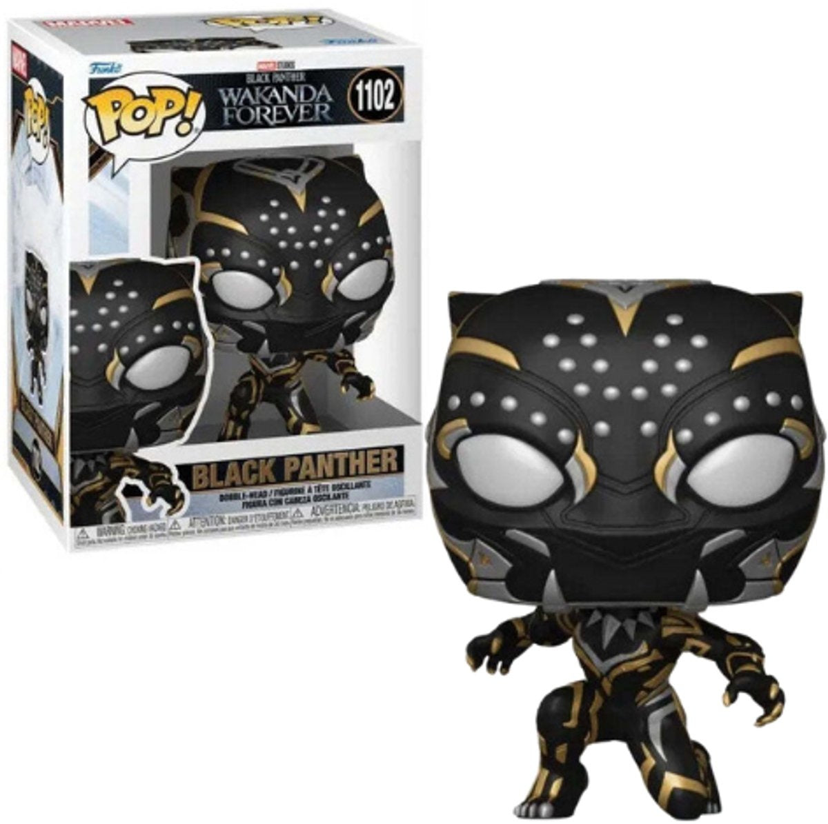 Pop marvel: black panther: wakanda forever – funko pop #1102