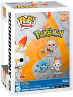 Pop games: pokémon scorbunny – funko pop #922