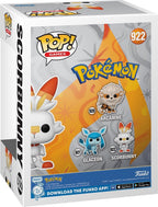 Pop games: pokémon scorbunny – funko pop #922
