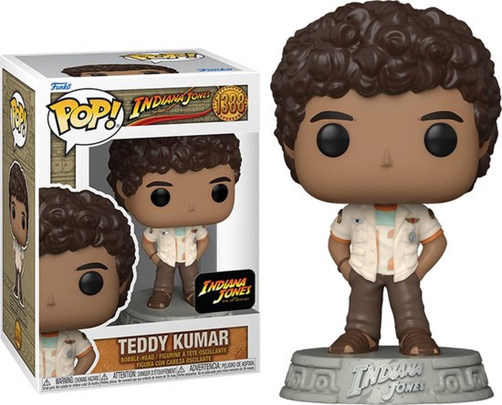 Funko indiana jones – indiana jones 5 pop movies teddy kumar 9 cm verzamelfiguur