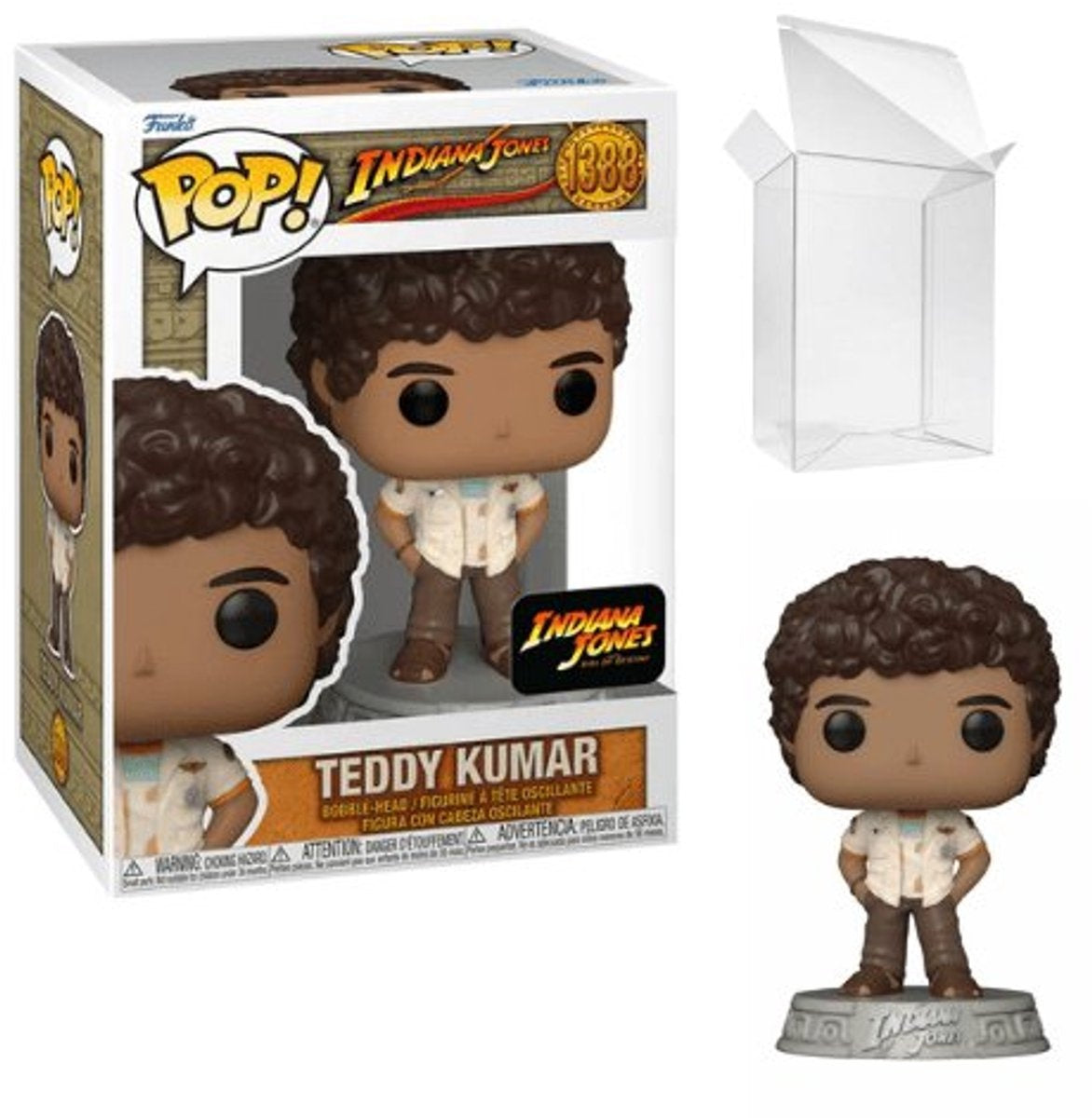 Funko indiana jones – indiana jones 5 pop movies teddy kumar 9 cm verzamelfiguur