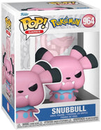 Pokémon snubbull vinyl figuur 964 funko pop meerkleurig