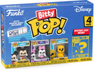 Funko mickey minnie pluto and mystery chase – funko bitty pop – disney classics figuur – 2cm – 4 pack