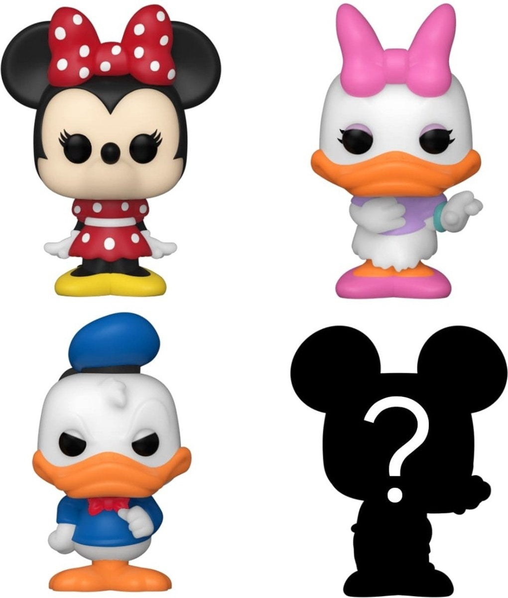 Funko minnie daisy donald and mystery chase – funko bitty pop – disney classics figuur – 2cm