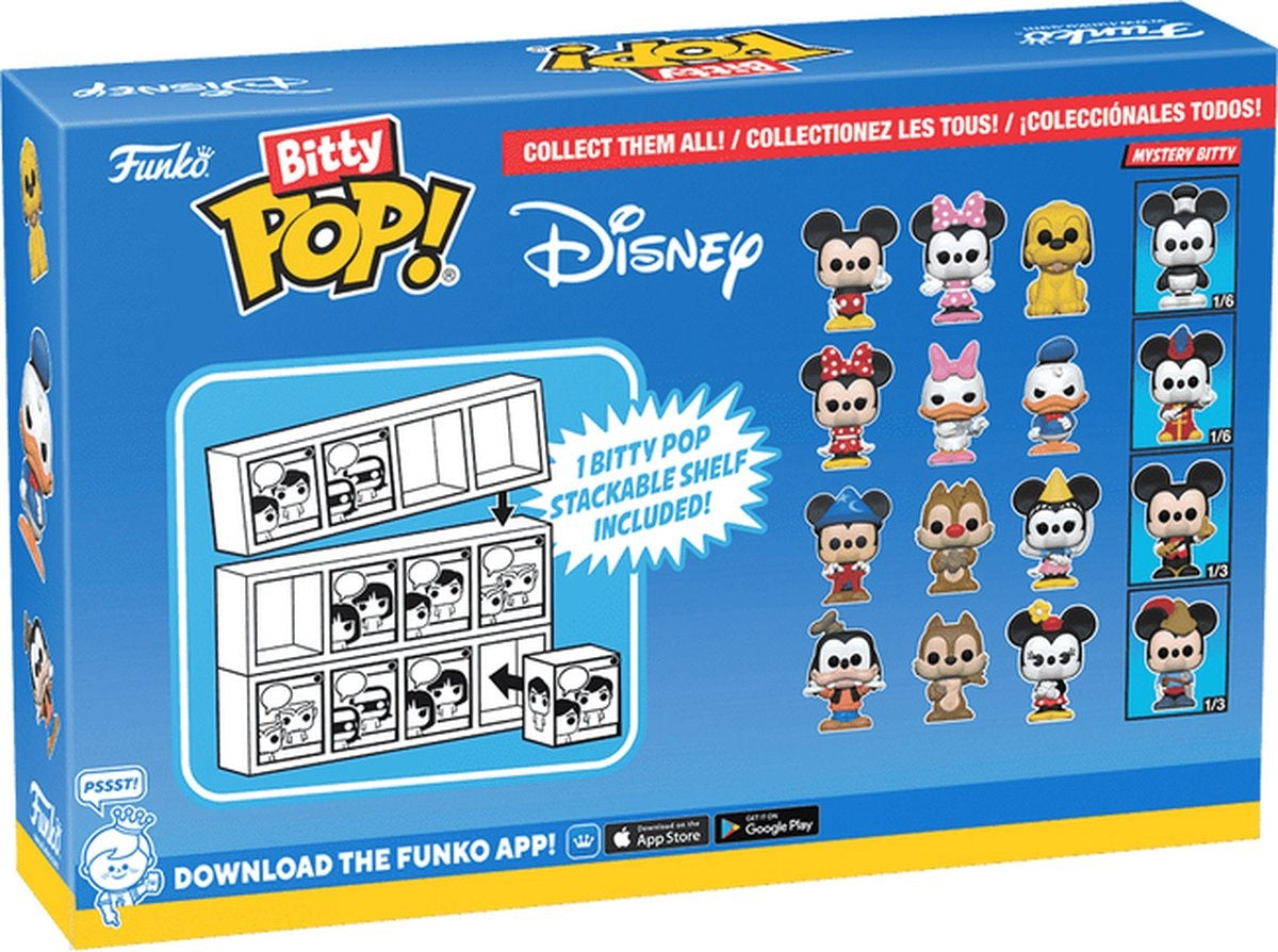 Funko minnie daisy donald and mystery chase – funko bitty pop – disney classics figuur – 2cm