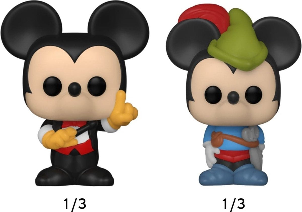Funko bitty pop disney classics 4 pack goofy, chip, minnie mouse and mystery