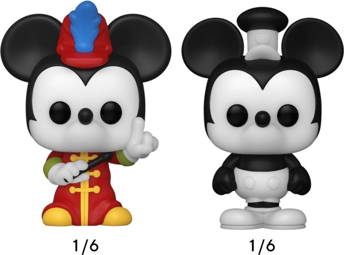 Funko bitty pop disney classics 4 pack goofy, chip, minnie mouse and mystery