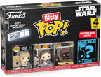 Funko star wars – bitty pop 4-pack luke 2,5 cm verzamelfiguur