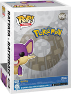 Pop games: pokémon rattata – funko pop #595