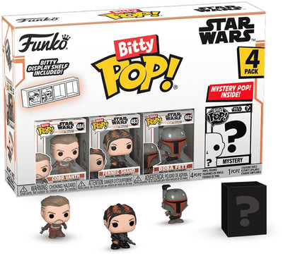 Funko pop bitty – star wars 4-pack: cobb vanth