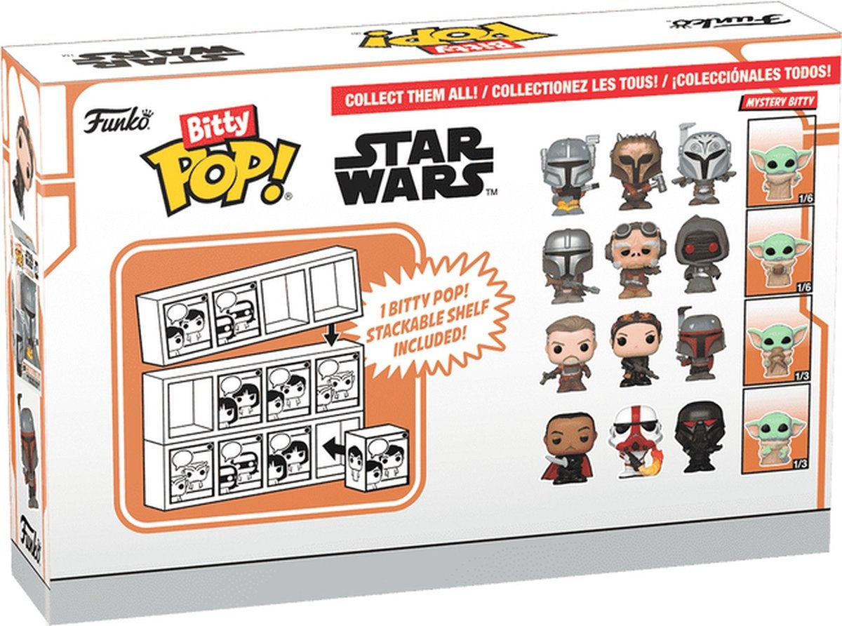 Funko pop bitty – star wars 4-pack: cobb vanth