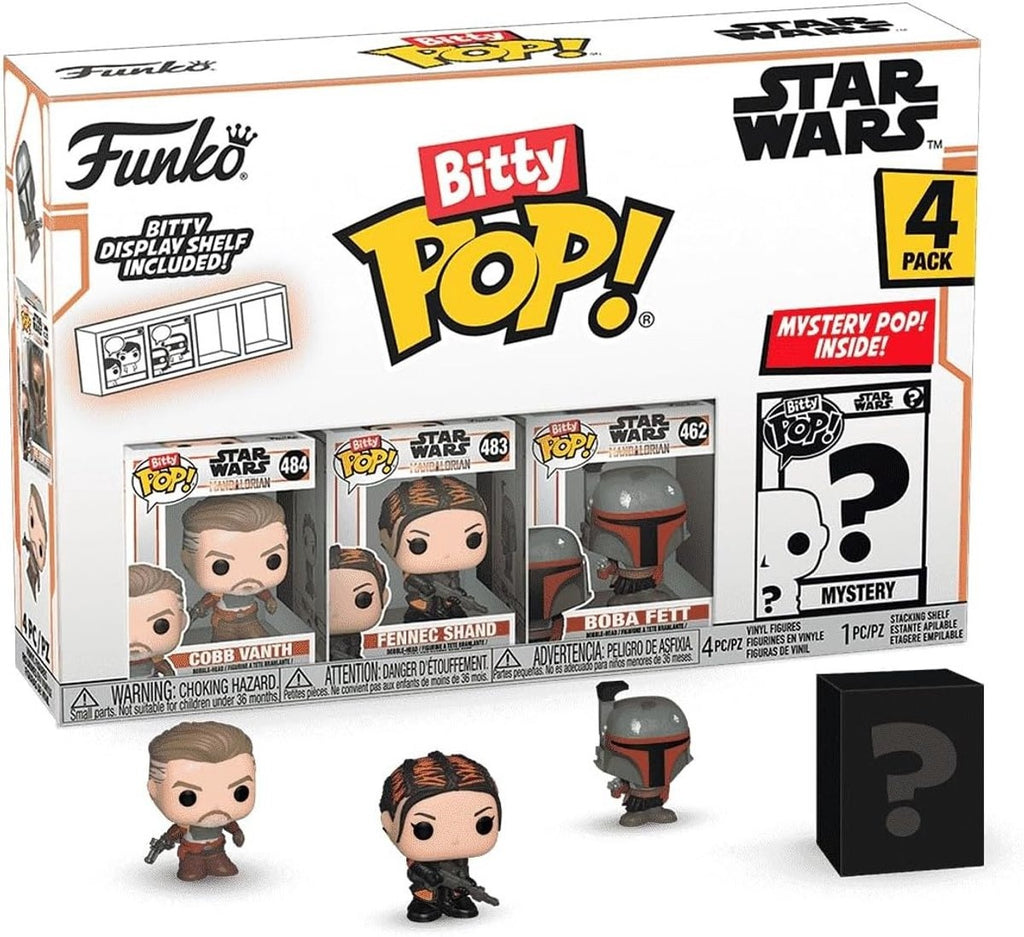 Funko pop bitty – star wars 4-pack: cobb vanth