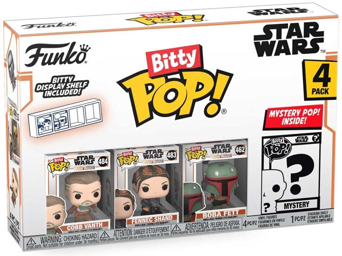 Funko pop bitty – star wars 4-pack: cobb vanth
