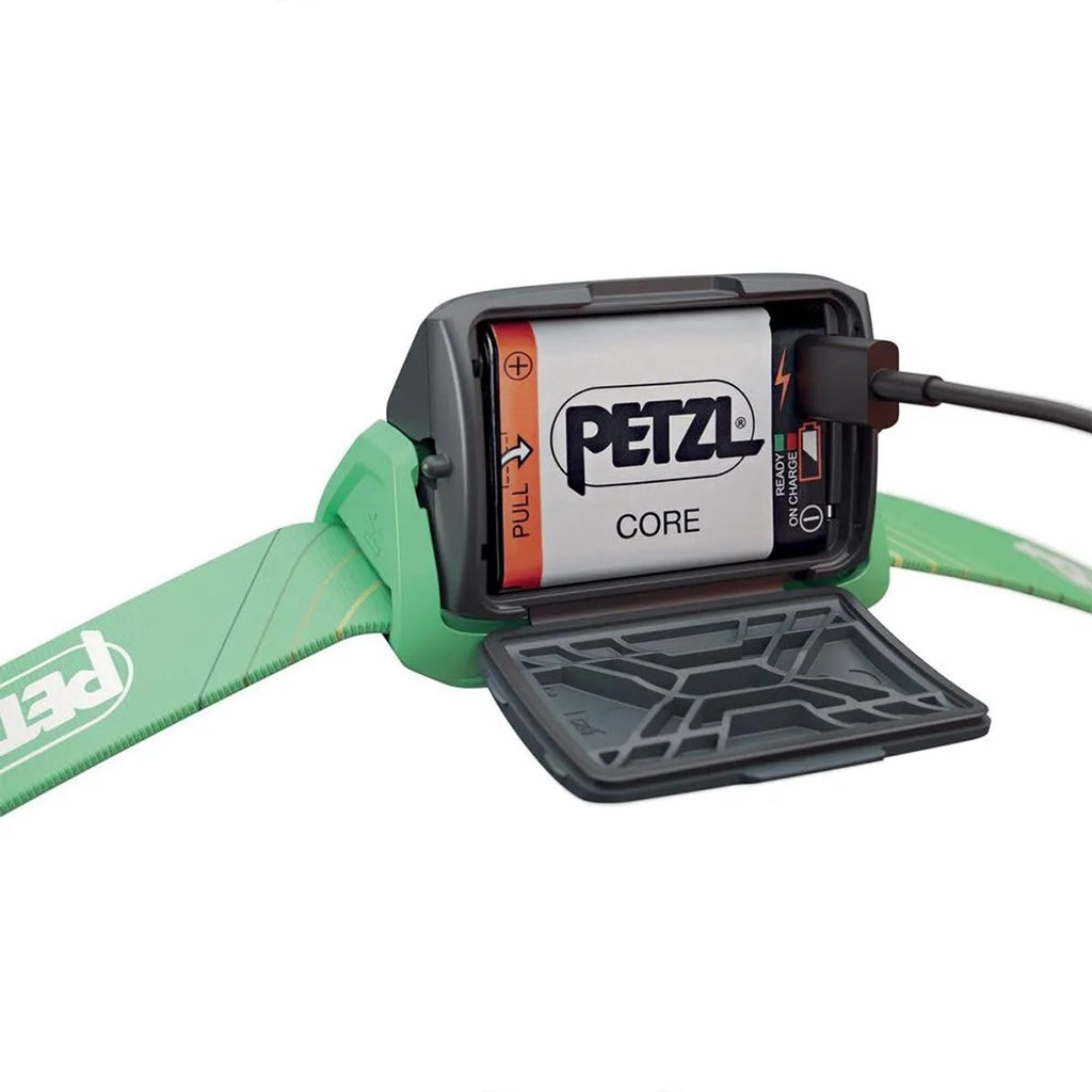 Petzl tikka core hoofdlamp – hoofdlamp – green