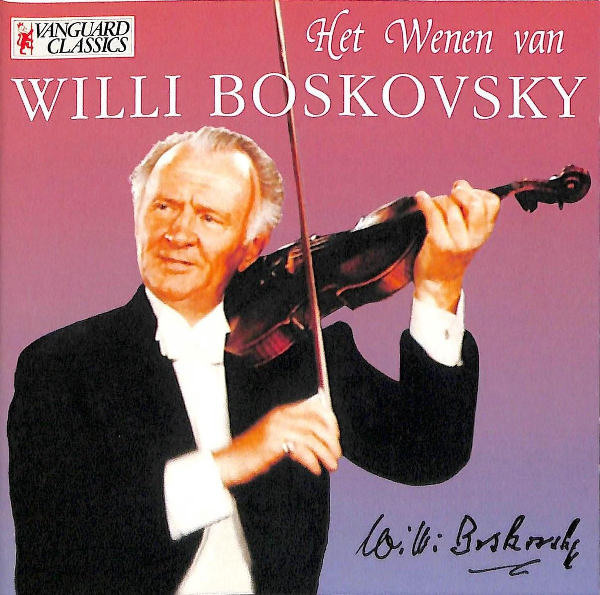 Het wenen van – willi boskovsky – CD