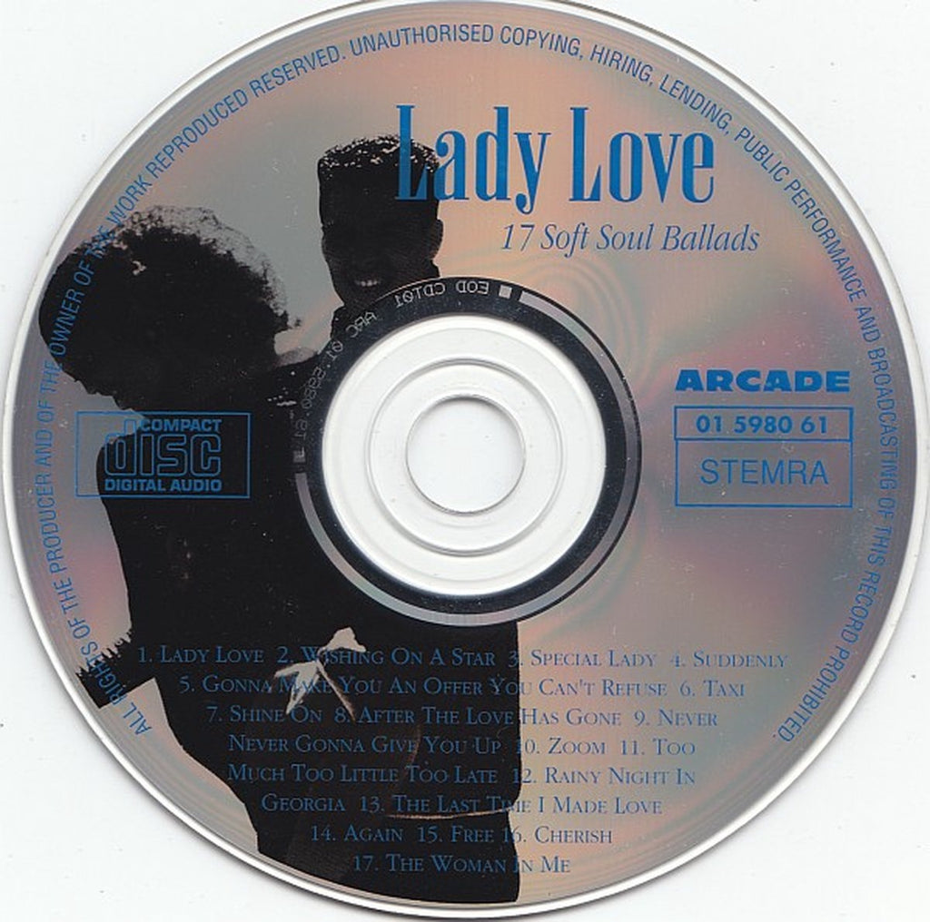 Lady love (17 soft soul ballads) – CD