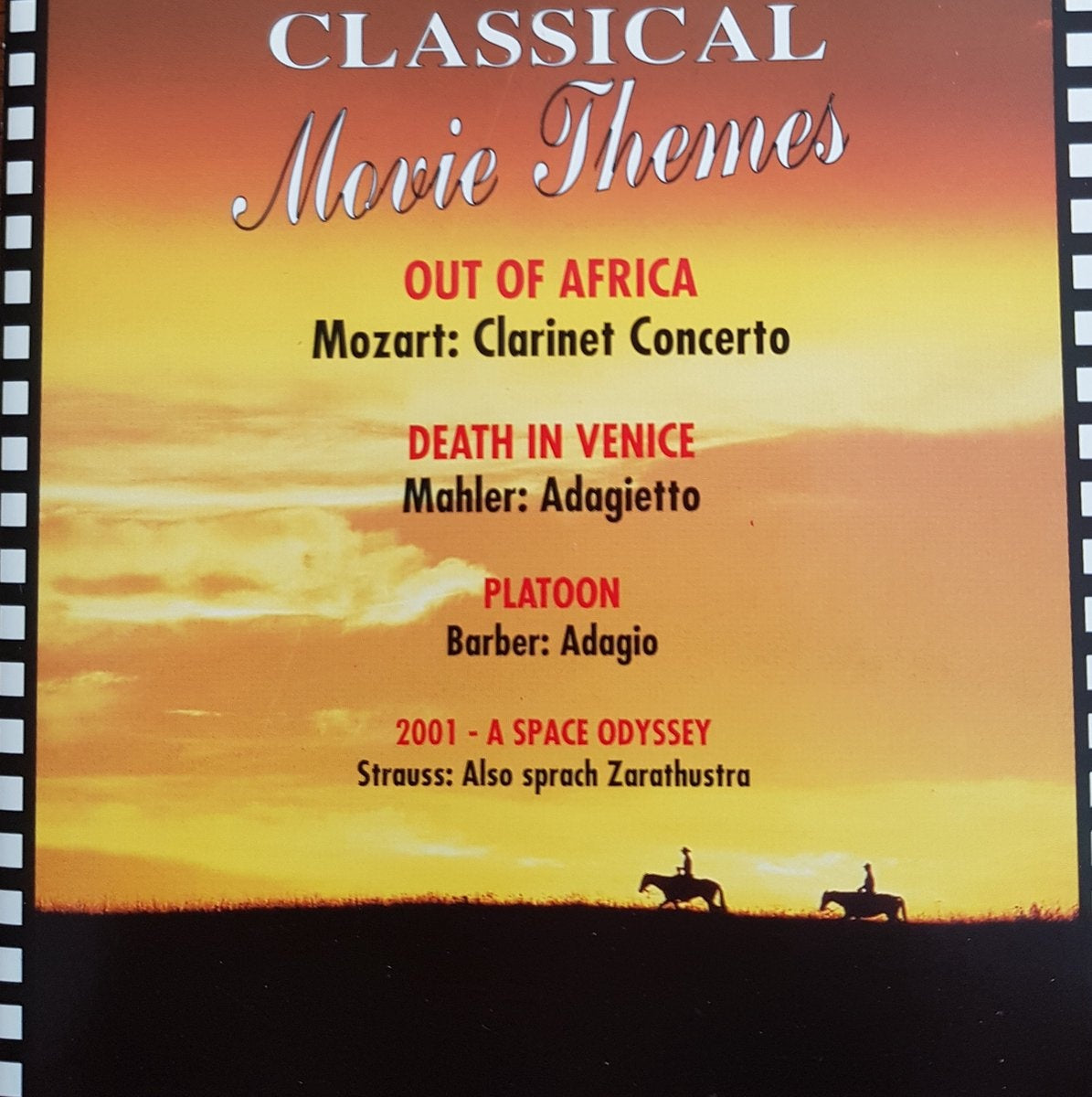 Classical movie themes – CD
