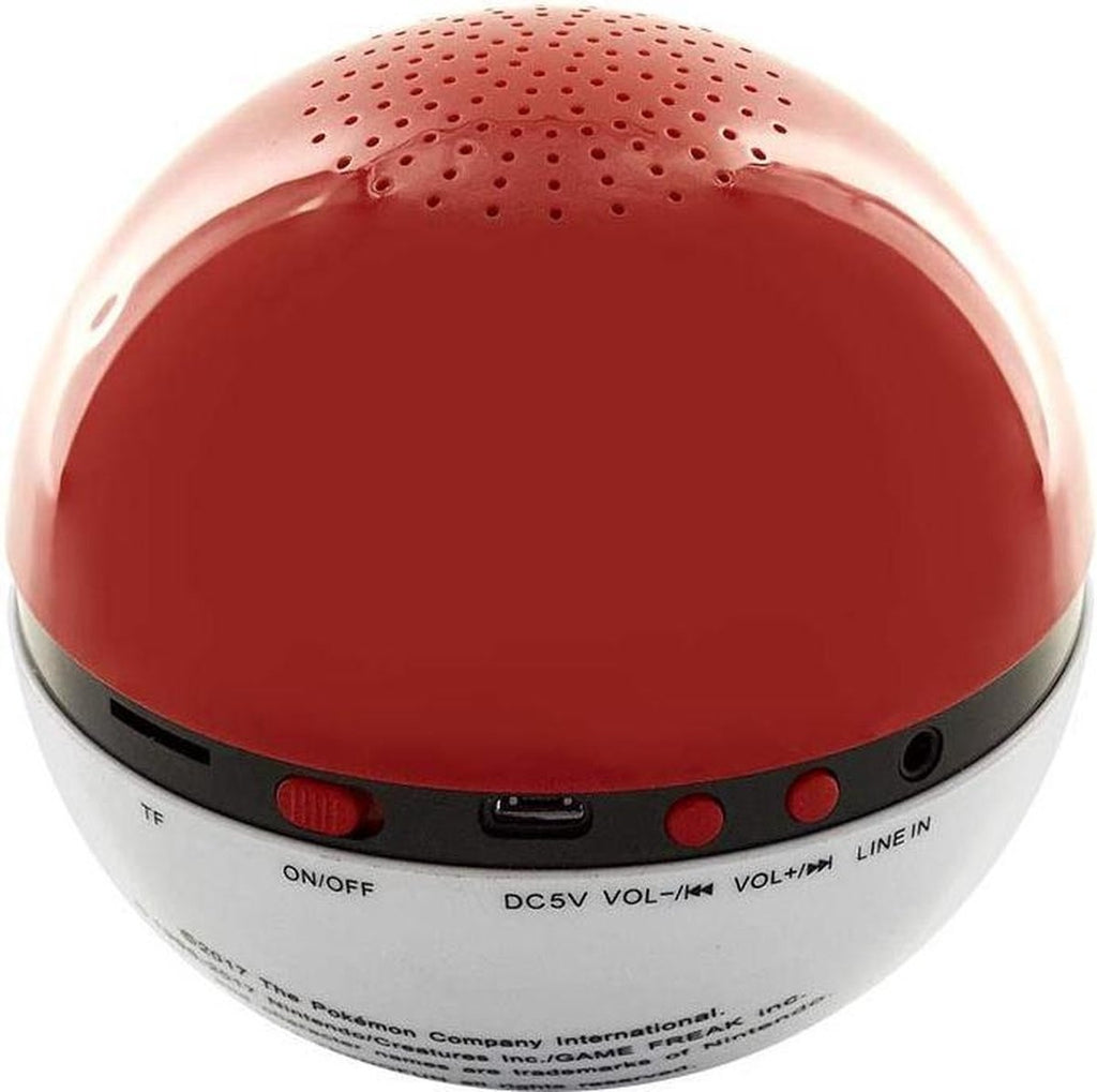 Teknofun pokémon – pokéball – bluetooth speaker – draadloos – met led verlichting