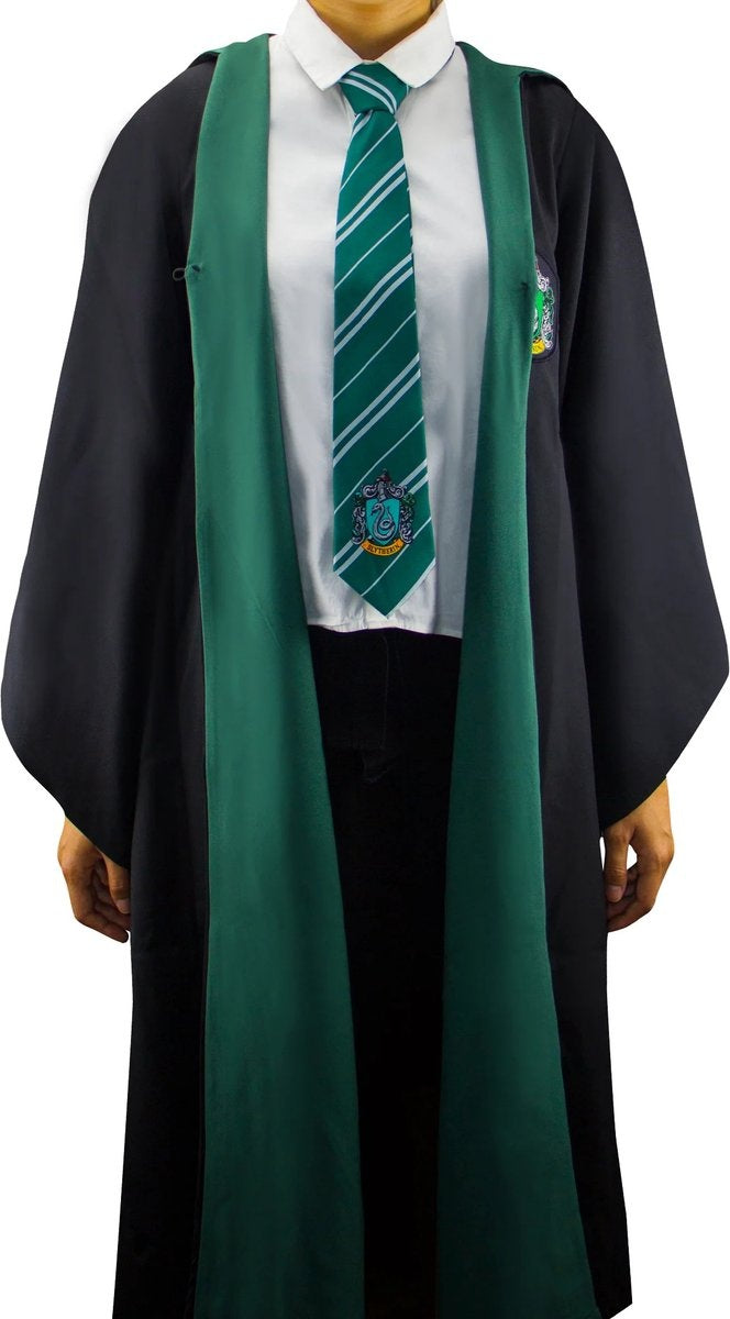 Harry Potter – slytherin wizard robe – zwaderich tovenaar kostuum – M