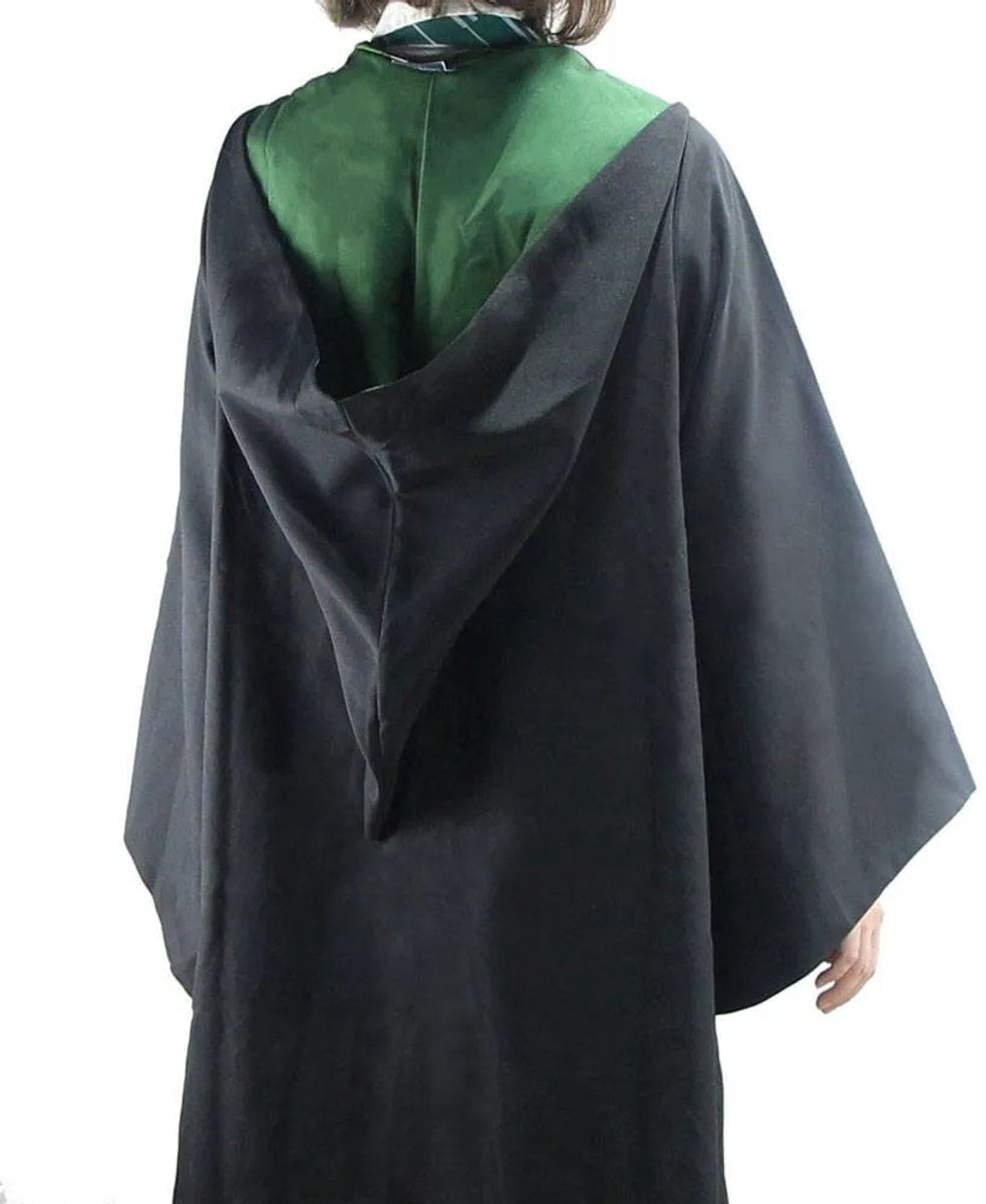 Harry Potter – slytherin wizard robe – zwaderich tovenaar kostuum – S