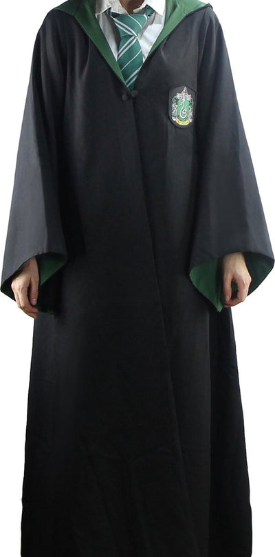 Harry Potter – slytherin wizard robe – zwaderich tovenaar kostuum