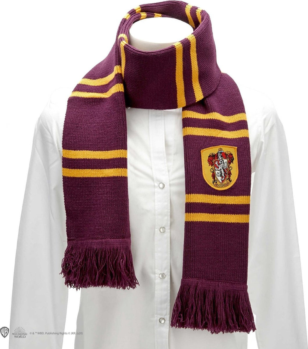 Harry Potter – gryffindor house scarf – purple and gold