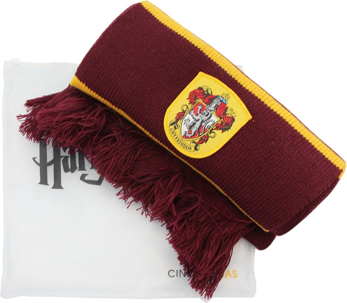 Harry Potter – gryffindor house scarf – purple and gold
